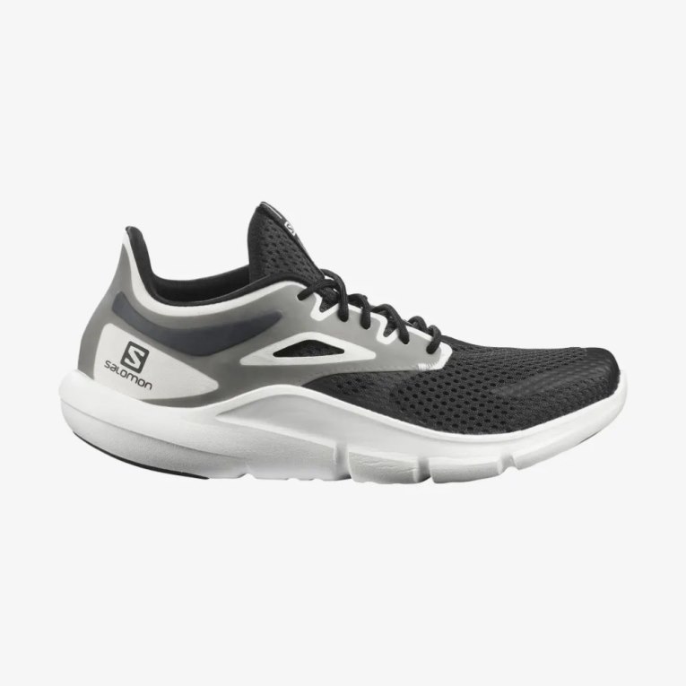 Tenis Para Correr Salomon Predict Mod Hombre Negros Blancos | MX HTXC874